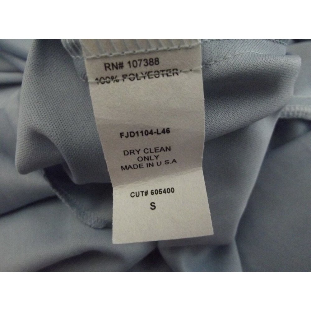 Fredericks Small Blue Pink Floral Ruched Bodice Dress belt cherry blossoms lily - Picture 7 of 8